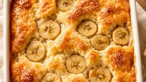 Southern Banana Cobbler Recipe