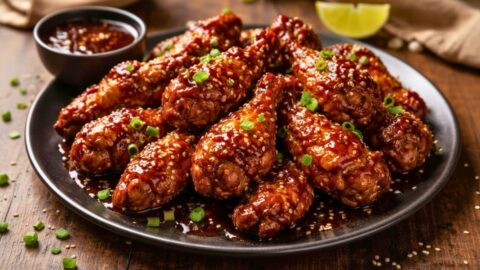 Sticky Coca-Cola Chicken Wings Recipe