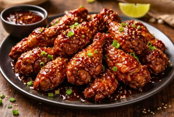 Sticky Coca-Cola Chicken Wings Recipe