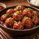 Sticky Korean BBQ Meatballs Recipe