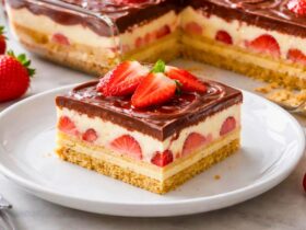 Strawberry Eclair Cake Recipe