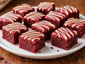 Sweet Red Velvet Brownie Bites Recipe