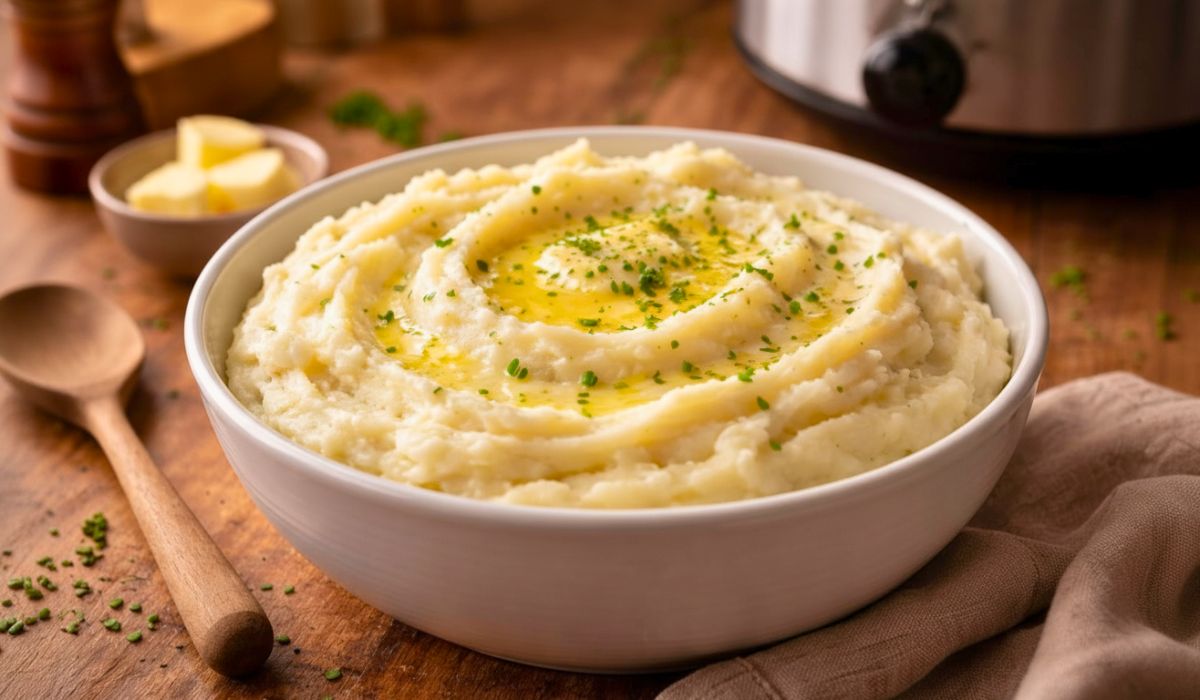 The Best Crockpot Mashed Potatoes Recipe