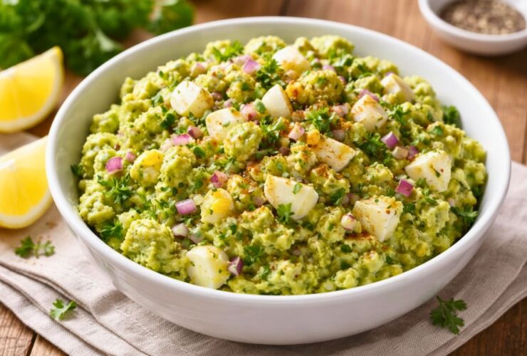 Zesty Avocado Egg Salad Recipe