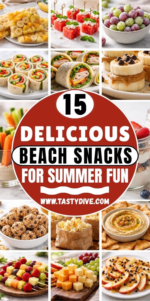 15 Easy & Delicious Beach Snacks for Summer Fun Recipe