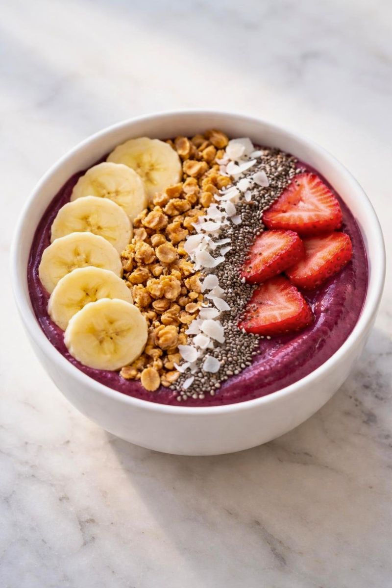 5 Minute Acai Bowl Recipe