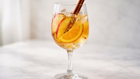 Apple Cider White Sangria Recipe