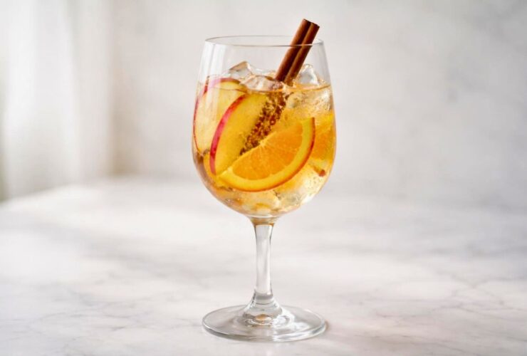 Apple Cider White Sangria Recipe