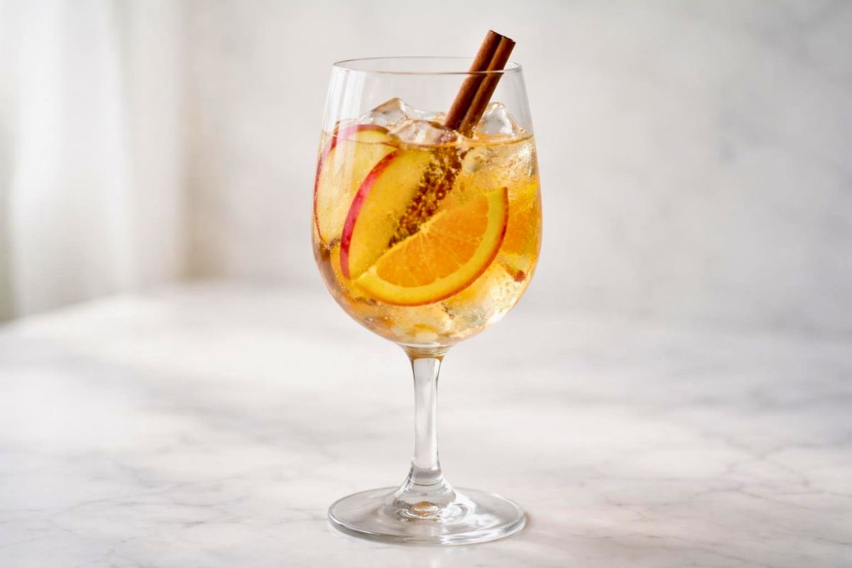 Apple Cider White Sangria Recipe