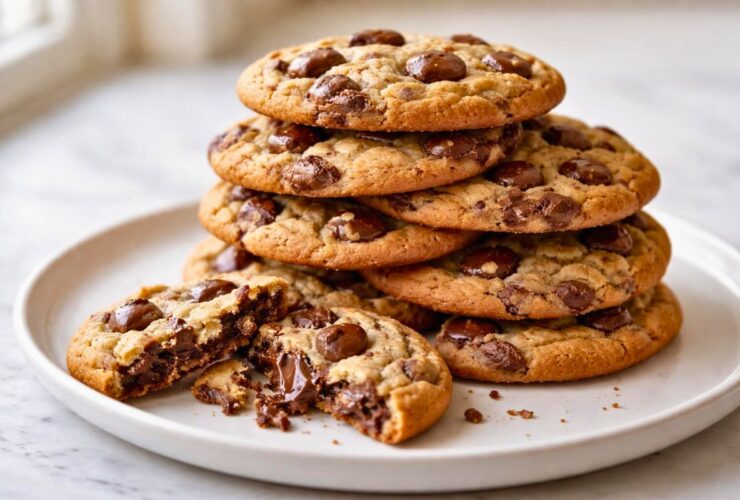 Stack of Chocolate Chip Cookies Recipe