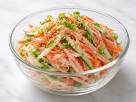 Japanese Kani Side Salad Recipe