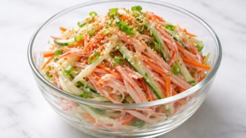 Japanese Kani Side Salad Recipe