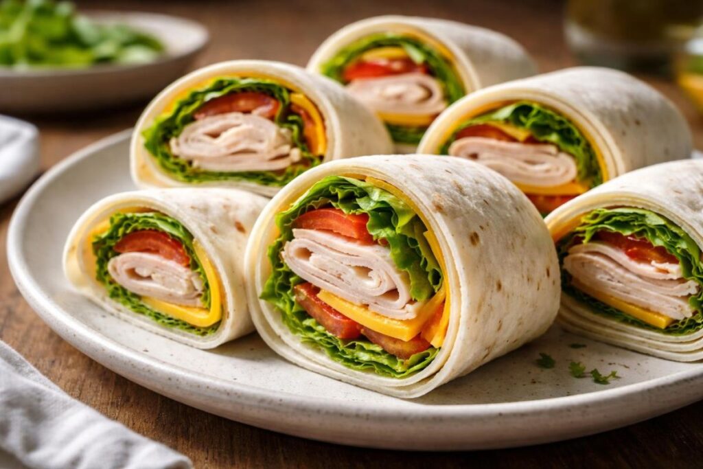 Mini Sandwich Wraps Recipe