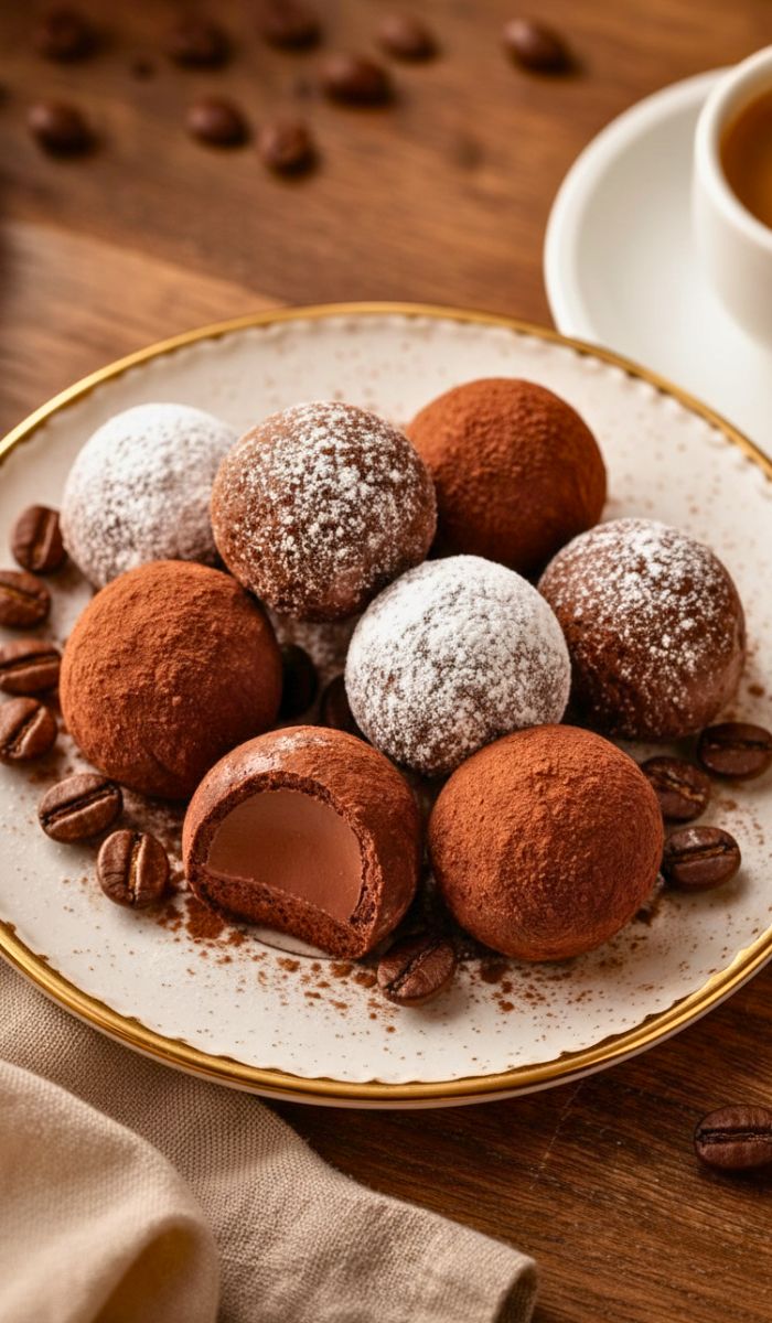 Mocha Espresso Truffle Balls Recipe