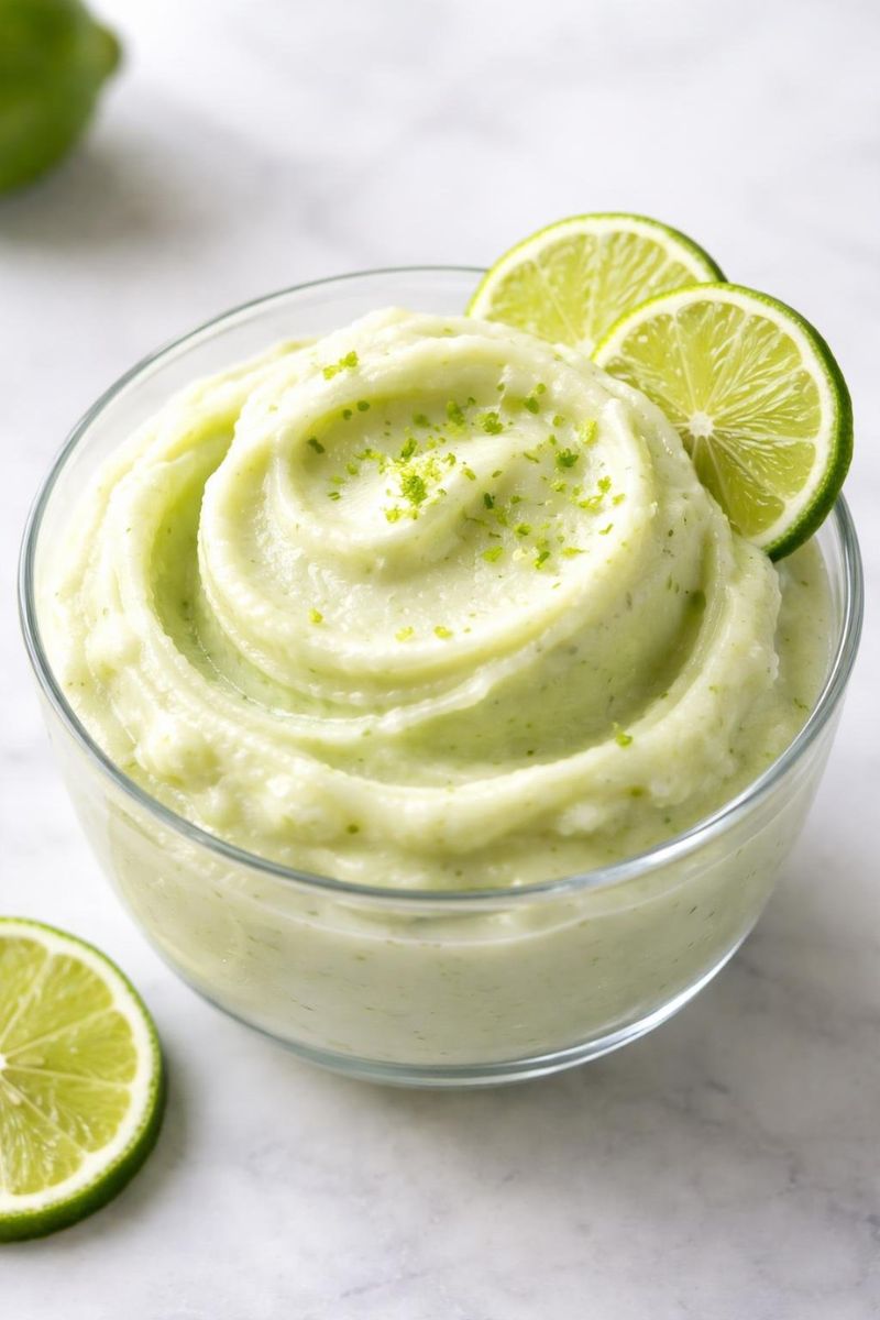 Ninja Creami Lime Sherbet Recipe