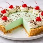 No Bake Shamrock Shake Pie Recipe