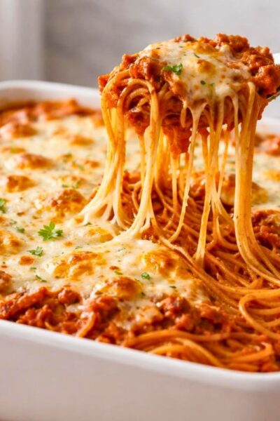 Paula Deen Baked Spaghetti Recipe