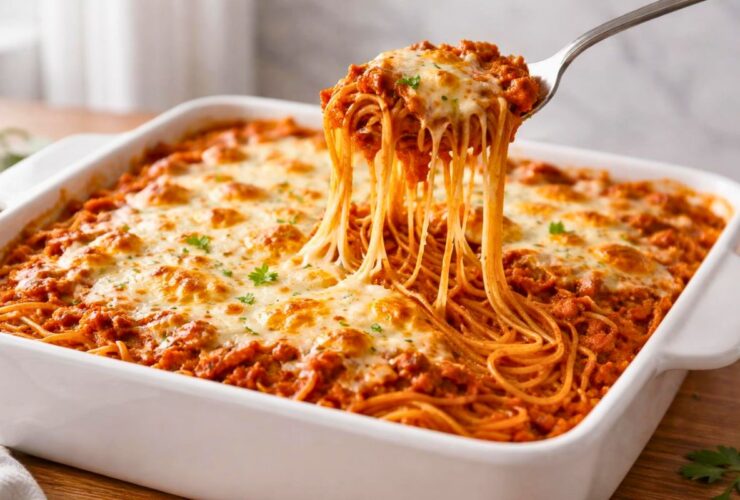 Paula Deen Baked Spaghetti Recipe