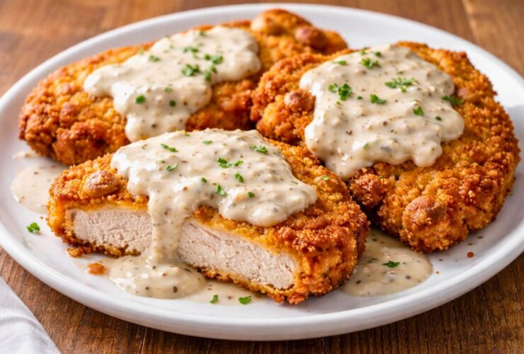Paula Deen Chicken Fried Pork Chops Recipe