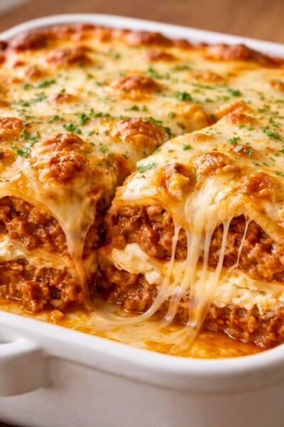 Paula Deen Lots of Meat Lasagna Recipe