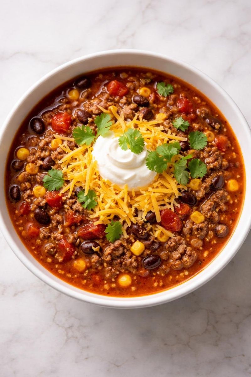 Paula Deen Taco Soup Recipe
