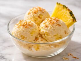 Pineapple Coconut Ice Cream Recipe