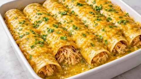 Pioneer Woman Green Chile Chicken Enchiladas Recipe