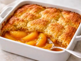 Pioneer Woman Peach Cobbler with Canned Peaches Recipe