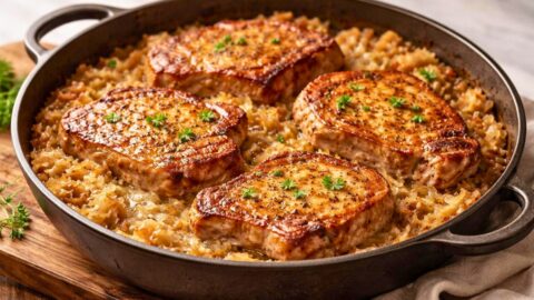 Pioneer Woman Pork Chops and Sauerkraut Recipe