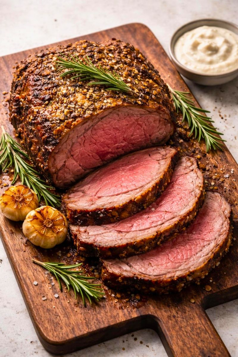 Pioneer Woman Prime Rib with Rosemary Salt Crust Recipe