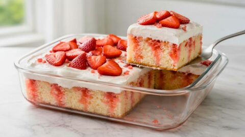Pioneer Woman Strawberry Poke Cake Recipe