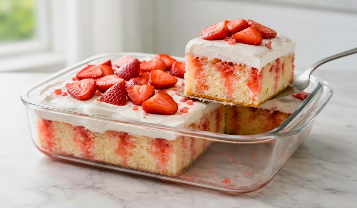 Pioneer Woman Strawberry Poke Cake Recipe
