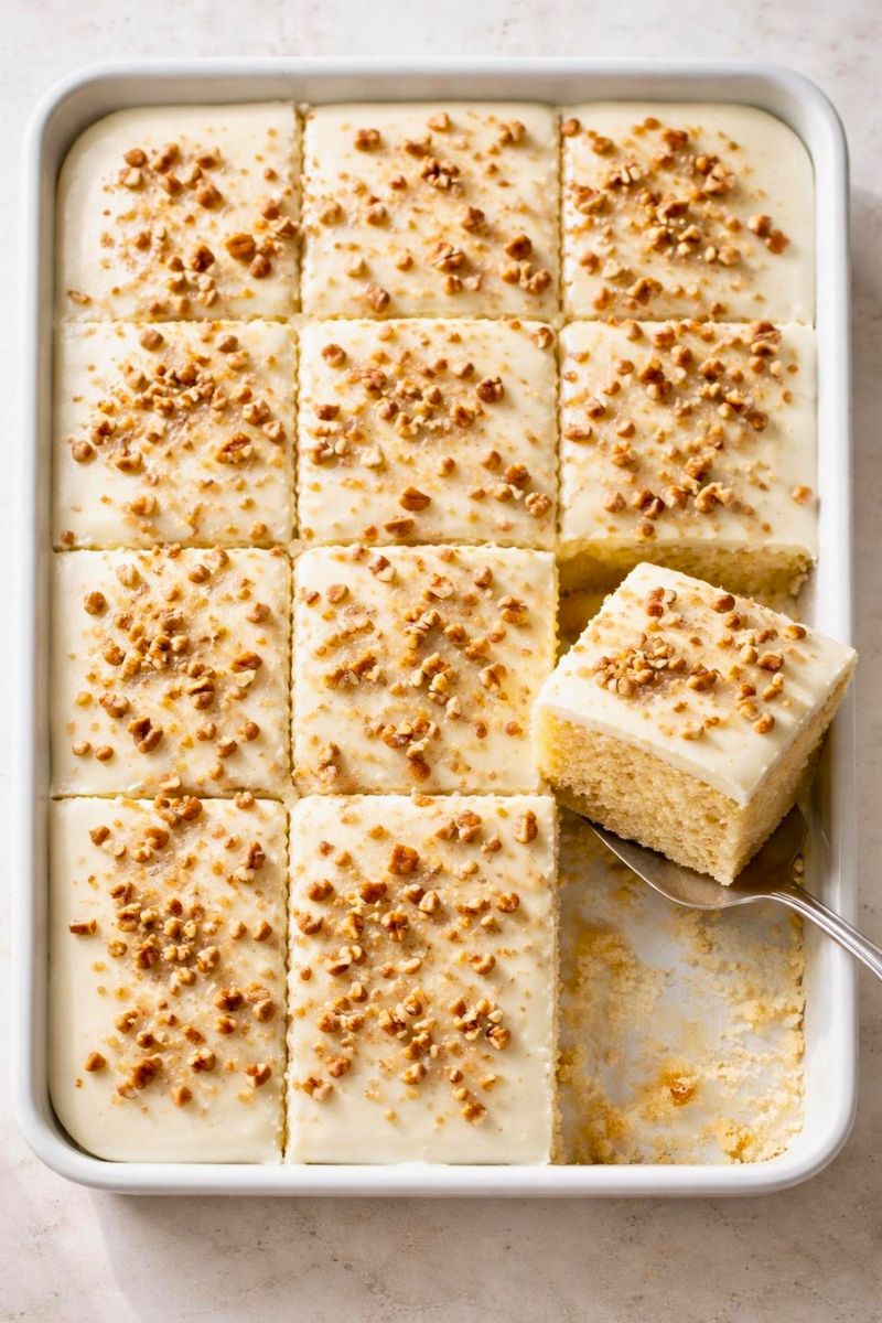 Pioneer Woman White Texas Sheet Cake Recipe