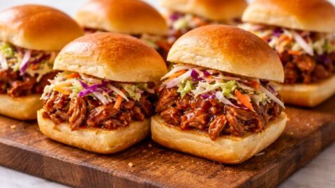 Pulled Pork Sliders Hawaiian Rolls Recipe