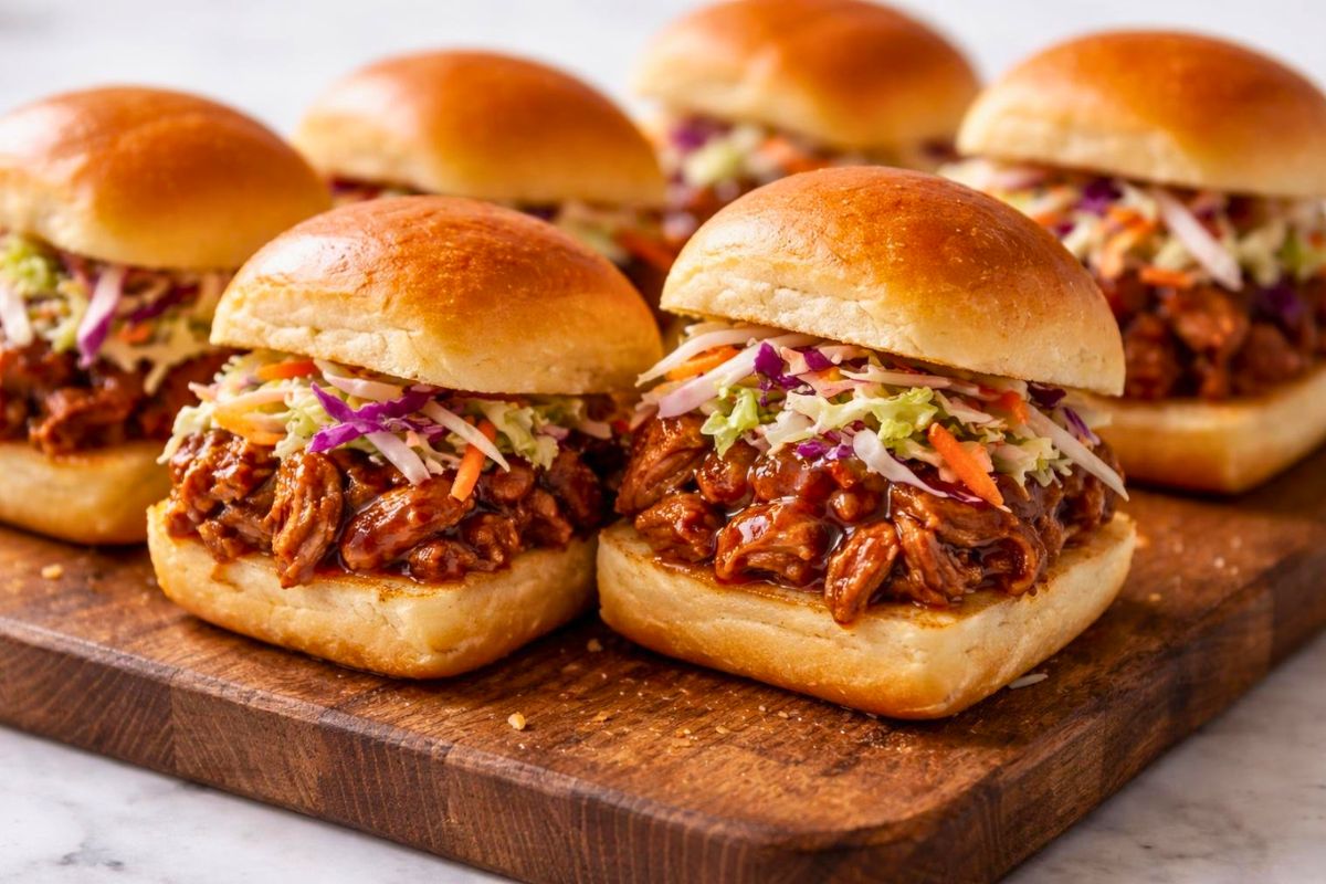 Pulled Pork Sliders Hawaiian Rolls Recipe
