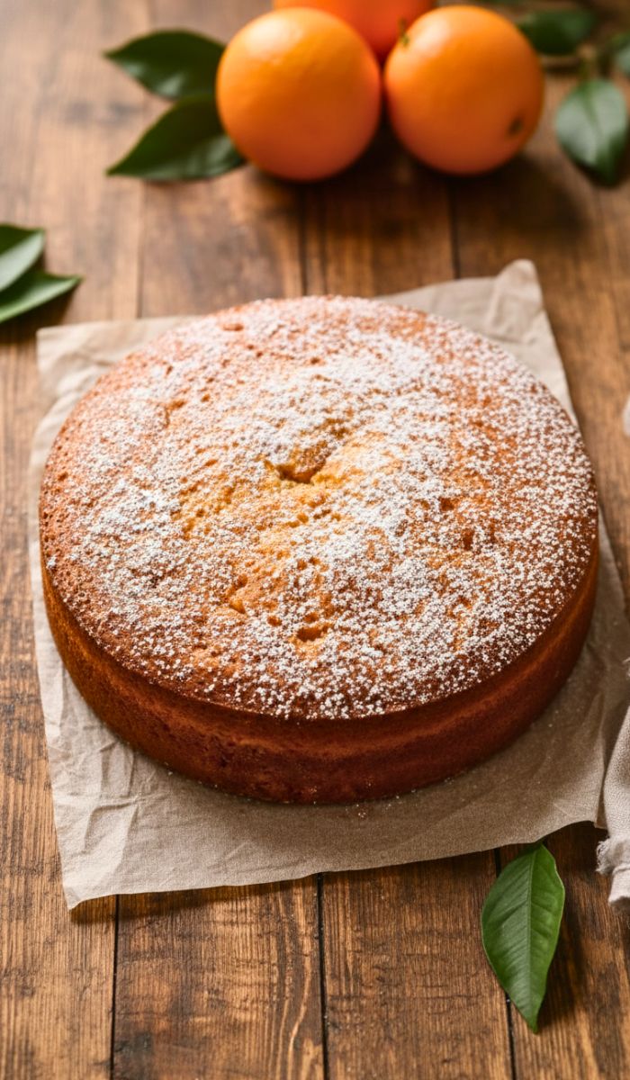 Sicilian Whole Orange Cake Recipe