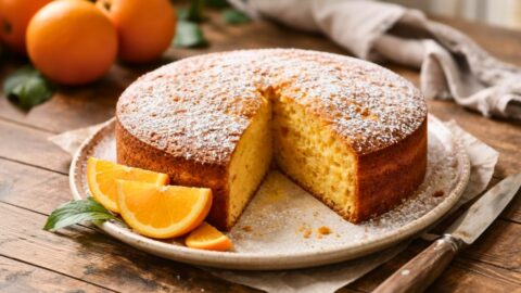 Sicilian Whole Orange Cake Recipe