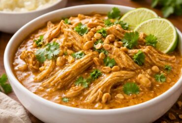 Slow Cooker Peanut Chicken Recipe