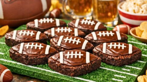Tailgate Football Brownies Recipe