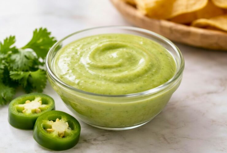 Taqueria Style Creamy Jalapeno Salsa Recipe