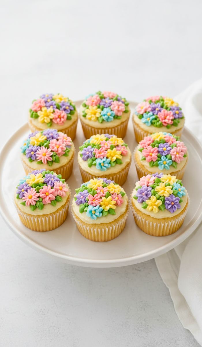 Viral Wildflower Cupcakes Recipe