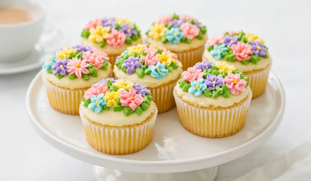 Viral Wildflower Cupcakes Recipe