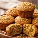Zucchini Carrot Oatmeal Muffins Recipe