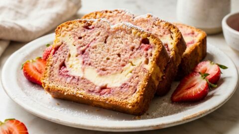 Best Strawberry Cream Cheese Pound Cake Recipe