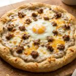 Biscuits and Sausage Gravy Pizza Recipe