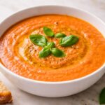 Creamy White Bean & Tomato Soup Recipe