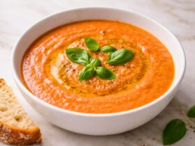 Creamy White Bean & Tomato Soup Recipe