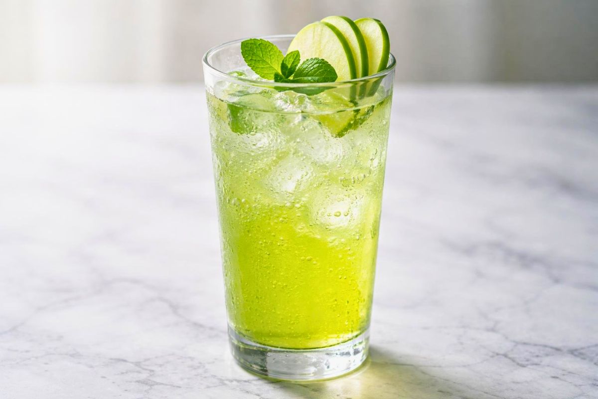 Delicious Green Apple Soda Recipe