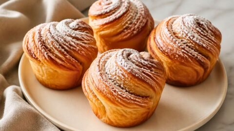 Easy Cinnamon Cruffin Recipe