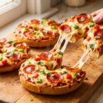 Easy Homemade Pizza Bagels Recipe
